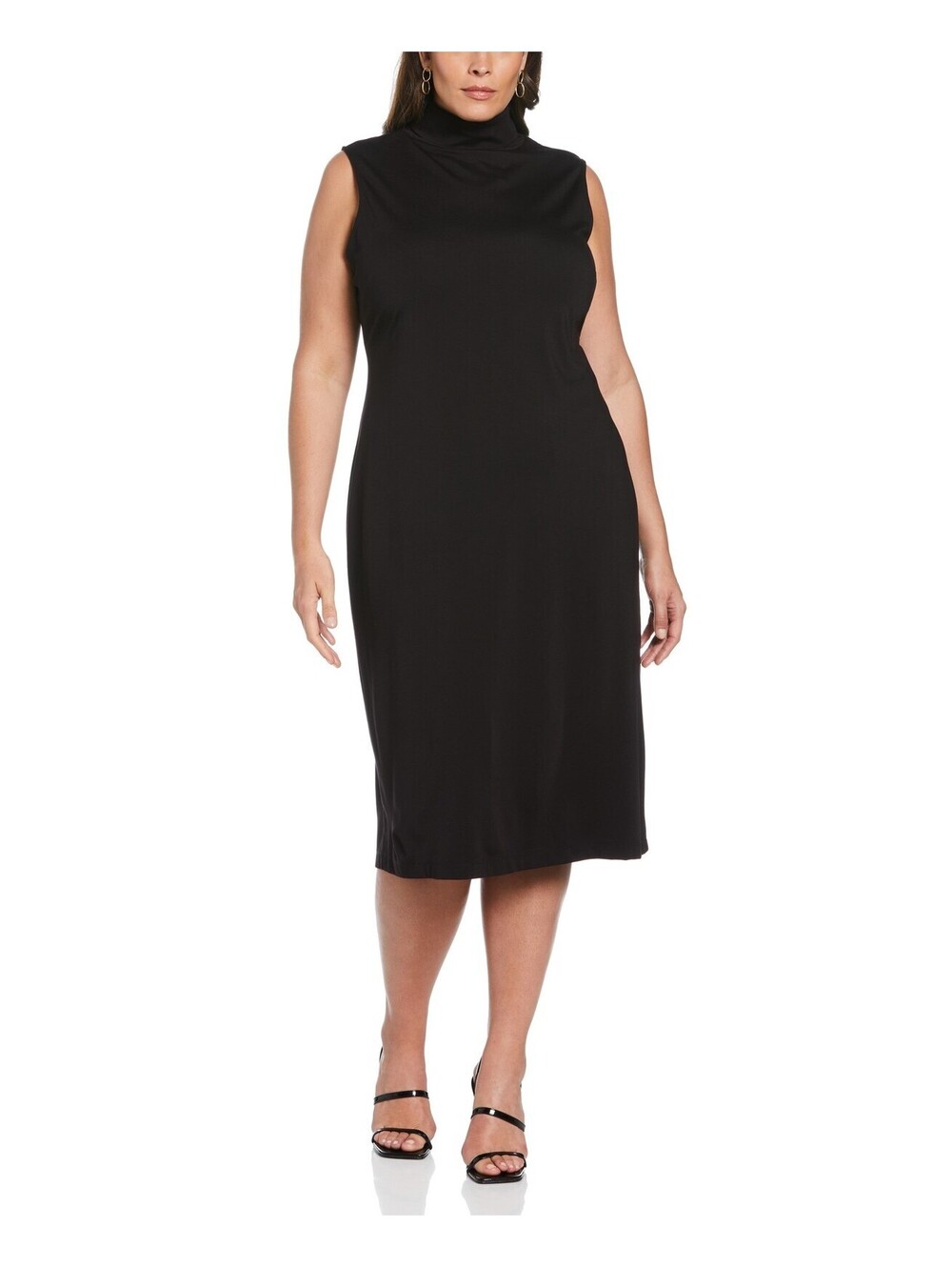 ELLA Rafaella Plus Size Funnel Black 3X